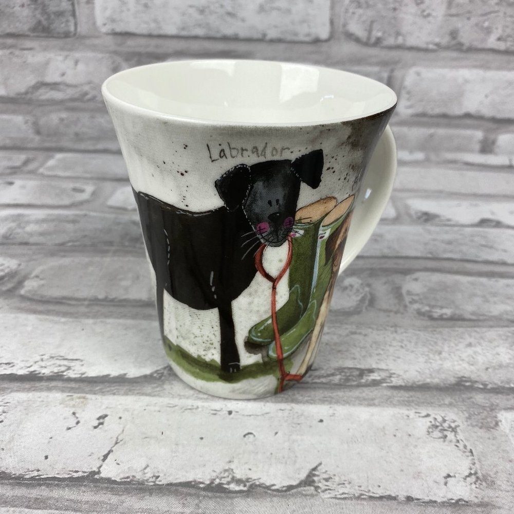 Country Cousins Dog Mug Labrador Terrier Woof